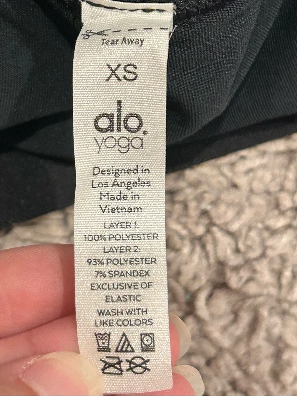 ALO Yoga Black Pleated Mesh Mini Skirt XS